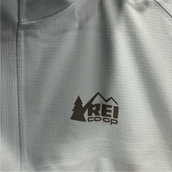 REI Women’s S Small Talusphere Rain Jacket Cool Aqua Light Teal NWT - Picture 5 of 9